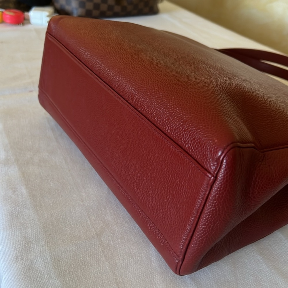 Chanel Envelope Flap Bag dark red - Picture 6 of 17